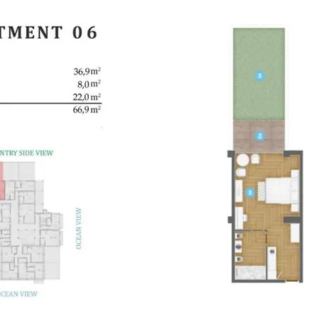 Apartamento Ocean View *